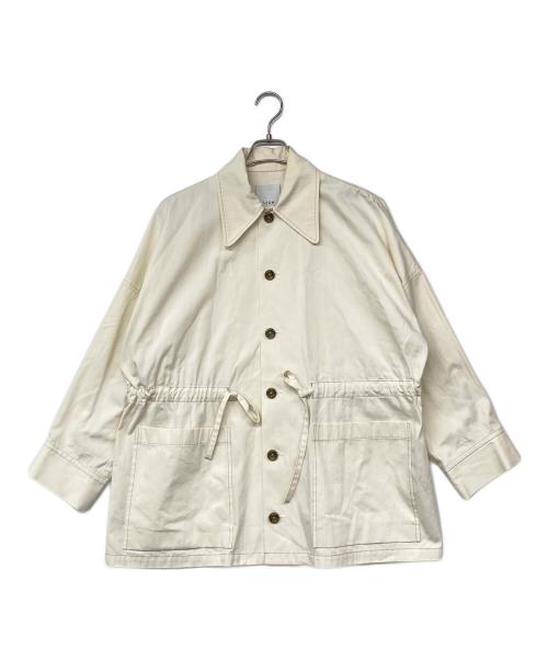 Ujoh（ウジョー）Ujoh (ウジョー) ドローコードブルゾン アイボリー サイズ:2の古着・服飾アイテム