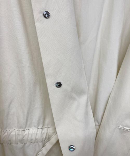 Ujoh（ウジョー）Ujoh (ウジョー) ドローコードブルゾン アイボリー サイズ:2の古着・服飾アイテム