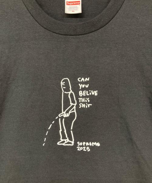 SUPREME（シュプリーム）SUPREME (シュプリーム) Piss Tee ブラック サイズ:XLの古着・服飾アイテム