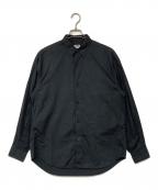 H BEAUTY&YOUTHエイチ ビューティー&ユース）の古着「レギュラーカラー バルーンシャツ」｜ブラック