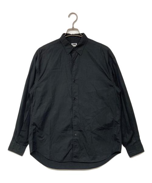 H BEAUTY&YOUTH（エイチ ビューティー&ユース）H BEAUTY&YOUTH (エイチ ビューティー&ユース) レギュラーカラー バルーンシャツ ブラック サイズ:Sの古着・服飾アイテム