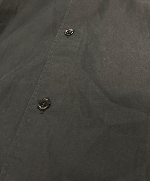 H BEAUTY&YOUTH（エイチ ビューティー&ユース）H BEAUTY&YOUTH (エイチ ビューティー&ユース) レギュラーカラー バルーンシャツ ブラック サイズ:Sの古着・服飾アイテム