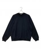 AURALEEオーラリー）の古着「SMOOTH SOFT SWEAT P/O」｜ブラック