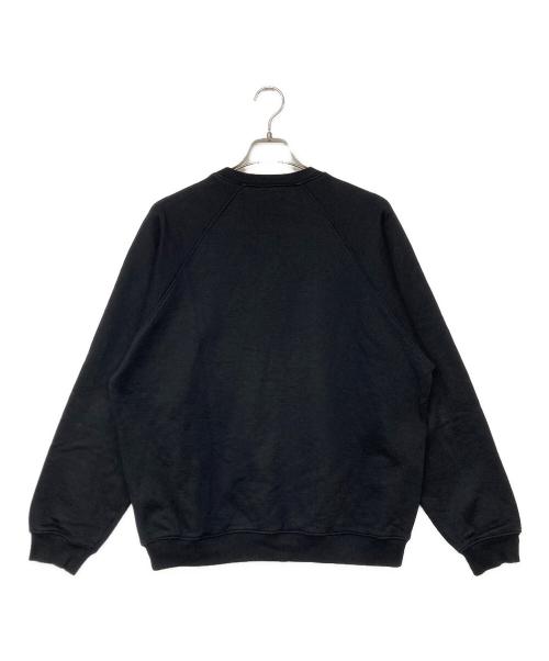 AURALEE（オーラリー）AURALEE (オーラリー) SMOOTH SOFT SWEAT P/O ブラック サイズ:3の古着・服飾アイテム