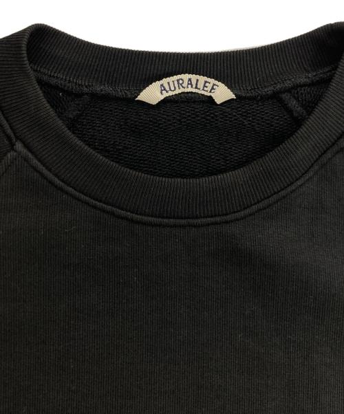 AURALEE（オーラリー）AURALEE (オーラリー) SMOOTH SOFT SWEAT P/O ブラック サイズ:3の古着・服飾アイテム