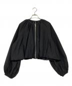 eunoiaユノイア）の古着「ナイロン ジップジャケット」｜ブラック