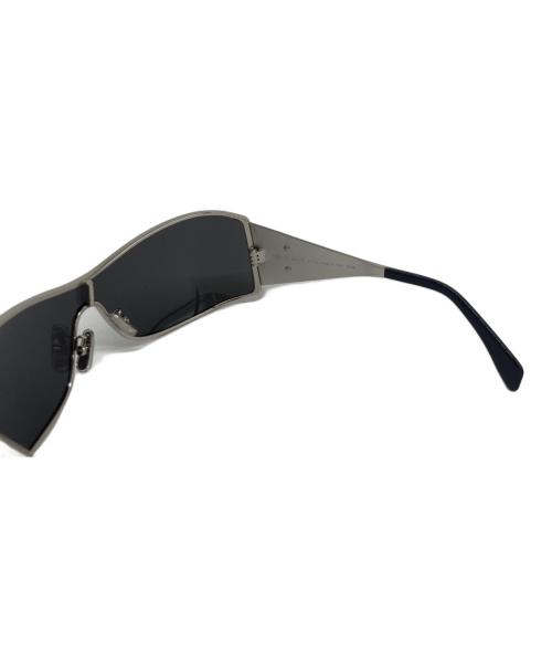 CELINE（セリーヌ）CELINE (セリーヌ) Maxi Metal Triomphe Sunglasses シルバー×ブラック サイズ:140□0 125 3Gの古着・服飾アイテム