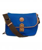 HUNTING WORLDハンティングワールド）の古着「キャンバスショルダーバッグ」｜ブルー