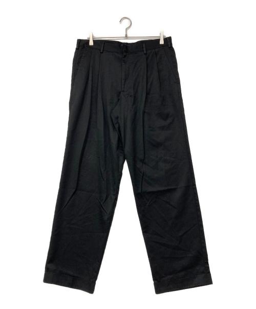 DOCKERS（ドッカーズ）DOCKERS (ドッカーズ) 2タックパンツ ブラック サイズ:W34の古着・服飾アイテム