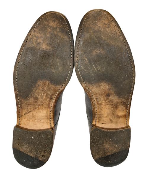 PARABOOT（パラブーツ）PARABOOT (パラブーツ) スウェード ダブルモンク シューズ グレー サイズ:12の古着・服飾アイテム