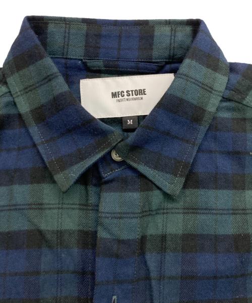 MFC STORE（エムエフシーストア）MFC STORE (エムエフシーストア) チェックシャツ グリーン サイズ:Mの古着・服飾アイテム