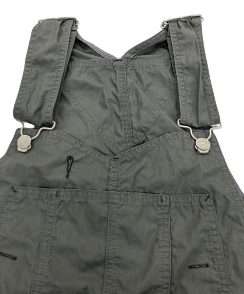 BEAMS BOY（ビームスボーイ）BEAMS BOY (ビームスボーイ) タイプライター オーバーオール ベスト グレー サイズ:記載なしの古着・服飾アイテム