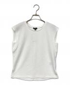 INDIVIインディヴィ）の古着「ノースリーブカットソー」｜ホワイト