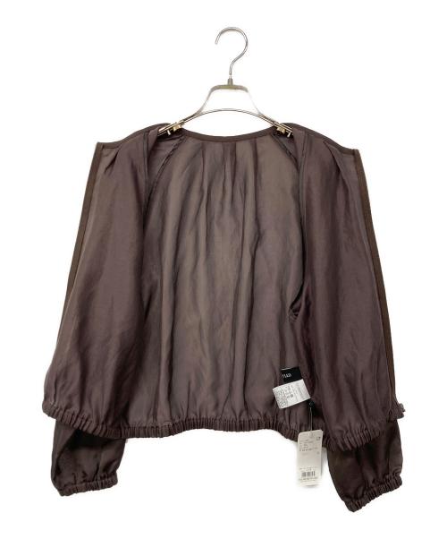 UNTITLED（アンタイトル）UNTITLED (アンタイトル) シアーブルゾン ブラウン サイズ:01/Sの古着・服飾アイテム