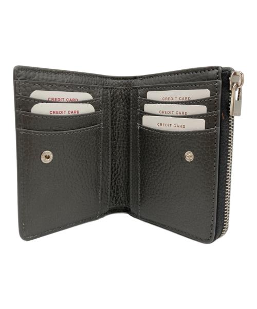 HIROFU（ヒロフ）HIROFU (ヒロフ) 【ソープラ】二つ折り財布 グレーの古着・服飾アイテム