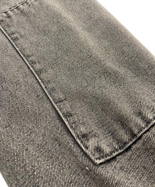 stussy（ステューシー）stussy (ステューシー) フロントポケットデニムカバーオール ブラック サイズ:Sの古着・服飾アイテム