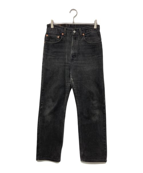LEVI'S（リーバイス）LEVI'S (リーバイス) 505ブラックデニムパンツ ブラック サイズ:Ｗ31の古着・服飾アイテム