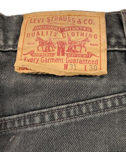 LEVI'S（リーバイス）LEVI'S (リーバイス) 505ブラックデニムパンツ ブラック サイズ:Ｗ31の古着・服飾アイテム