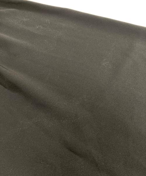 edition（エディション）edition (エディション) LIGHT BACK SATIN トリアセテート ジョーゼットスカート ブラック サイズ:34の古着・服飾アイテム