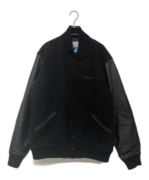 Columbia（コロンビア）Columbia (コロンビア) 切替スタジャン ブラック サイズ:XLの古着・服飾アイテム