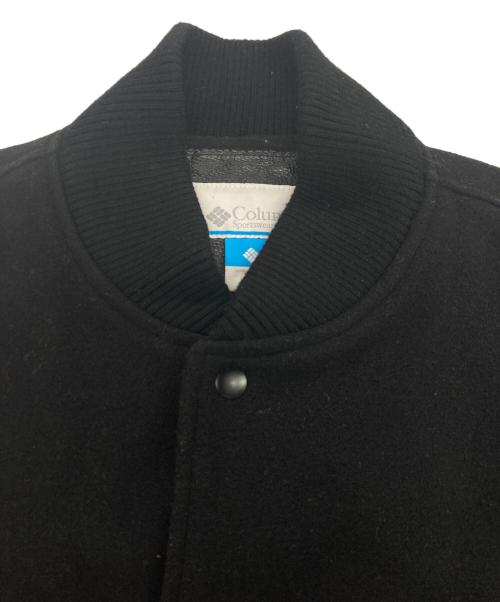Columbia（コロンビア）Columbia (コロンビア) 切替スタジャン ブラック サイズ:XLの古着・服飾アイテム
