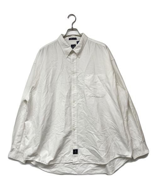 OLD GAP（オールドギャップ）OLD GAP (オールドギャップ) ボタンダウンシャツ ホワイト サイズ:XXLの古着・服飾アイテム