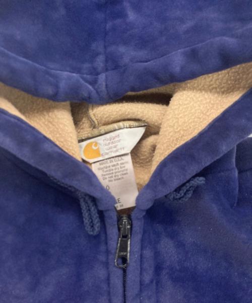 CarHartt（カーハート）CarHartt (カーハート) ベロアパーカー ネイビー サイズ:Lの古着・服飾アイテム