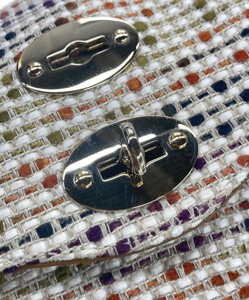 zanellato（ザネラート）zanellato (ザネラート) ツイードショルダーバッグ ブラウンの古着・服飾アイテム