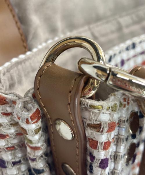 zanellato（ザネラート）zanellato (ザネラート) ツイードショルダーバッグ ブラウンの古着・服飾アイテム