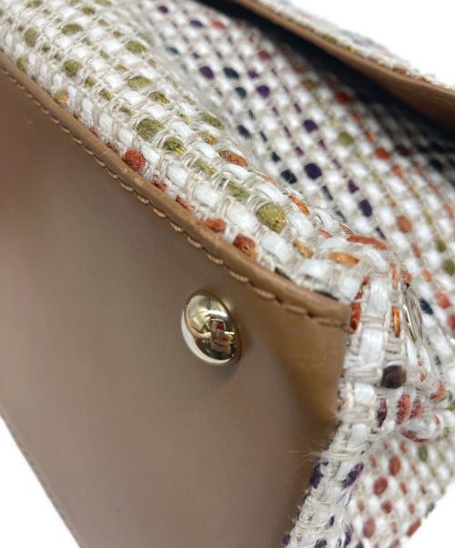 zanellato（ザネラート）zanellato (ザネラート) ツイードショルダーバッグ ブラウンの古着・服飾アイテム