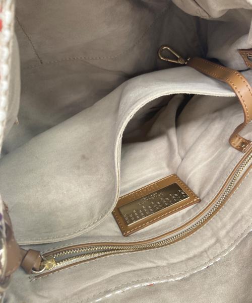 zanellato（ザネラート）zanellato (ザネラート) ツイードショルダーバッグ ブラウンの古着・服飾アイテム