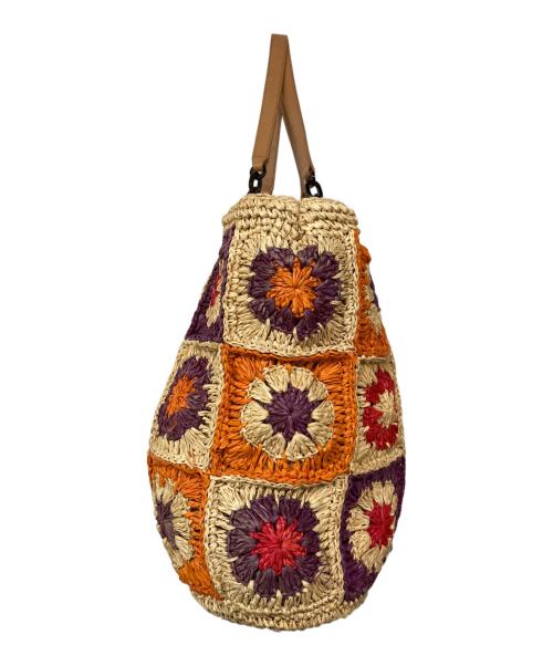 TORY BURCH（トリーバーチ）TORY BURCH (トリーバーチ) カゴバッグ ベージュの古着・服飾アイテム