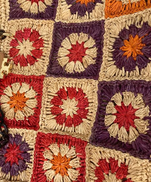 TORY BURCH（トリーバーチ）TORY BURCH (トリーバーチ) カゴバッグ ベージュの古着・服飾アイテム