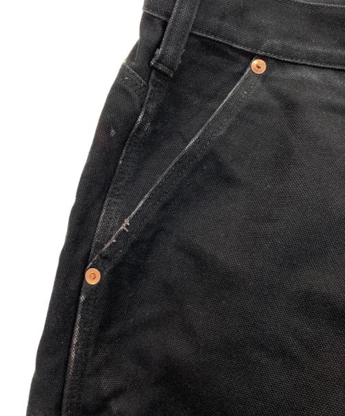 KOJIMA GENES（コジマジーンズ）KOJIMA GENES (コジマジーンズ) ダブルニーペインターパンツ ブラック サイズ:32の古着・服飾アイテム