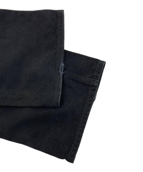 KOJIMA GENES（コジマジーンズ）KOJIMA GENES (コジマジーンズ) ダブルニーペインターパンツ ブラック サイズ:32の古着・服飾アイテム