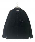 COOTIE PRODUCTIONSクーティープロダクツ）の古着「Fleece CPO Jacket」｜ブラック