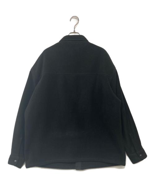 COOTIE PRODUCTIONS（クーティープロダクツ）COOTIE PRODUCTIONS (クーティープロダクツ) Fleece CPO Jacket ブラック サイズ:Lの古着・服飾アイテム