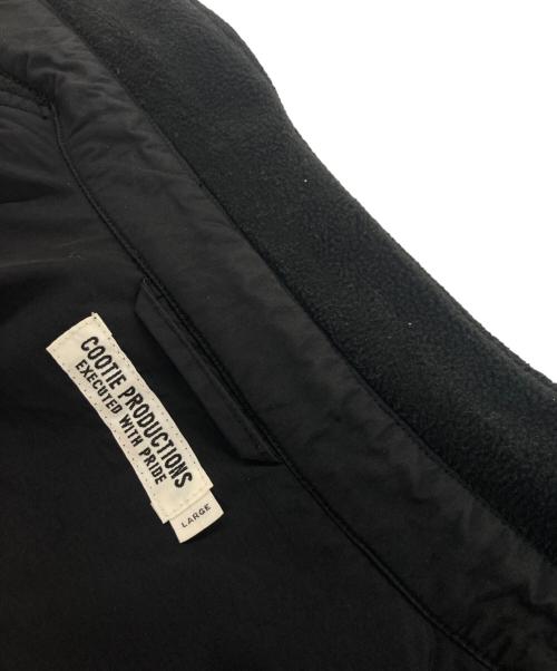 COOTIE PRODUCTIONS（クーティープロダクツ）COOTIE PRODUCTIONS (クーティープロダクツ) Fleece CPO Jacket ブラック サイズ:Lの古着・服飾アイテム