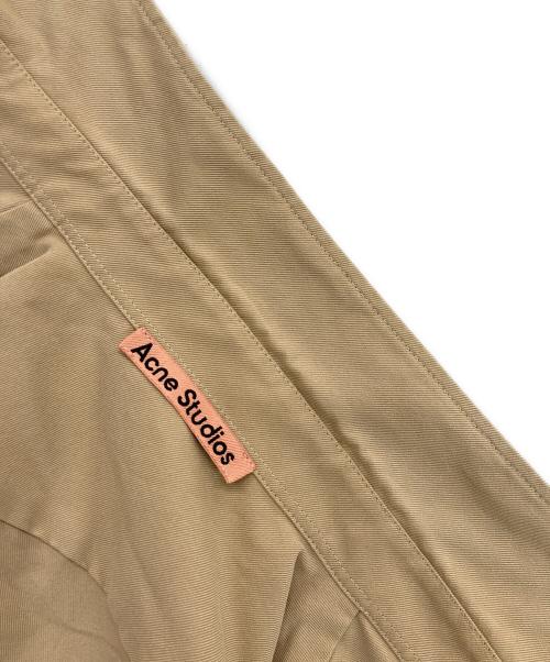 Acne studios（アクネ ストゥディオス）Acne studios (アクネ ストゥディオス) シャツジャケット ベージュ サイズ:44の古着・服飾アイテム