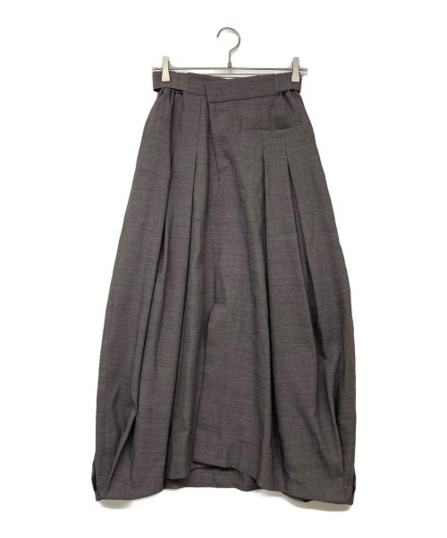 STUDIOUS（ステュディオス）STUDIOUS (ステュディオス) バルーンスカート ブラウン サイズ:1の古着・服飾アイテム