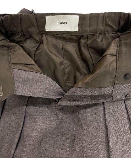 STUDIOUS（ステュディオス）STUDIOUS (ステュディオス) バルーンスカート ブラウン サイズ:1の古着・服飾アイテム