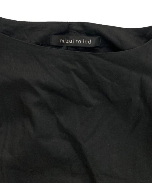 mizuiro-ind（ミズイロインド）mizuiro-ind (ミズイロインド) ノースリーブワンピース ブラック サイズ:記載なしの古着・服飾アイテム