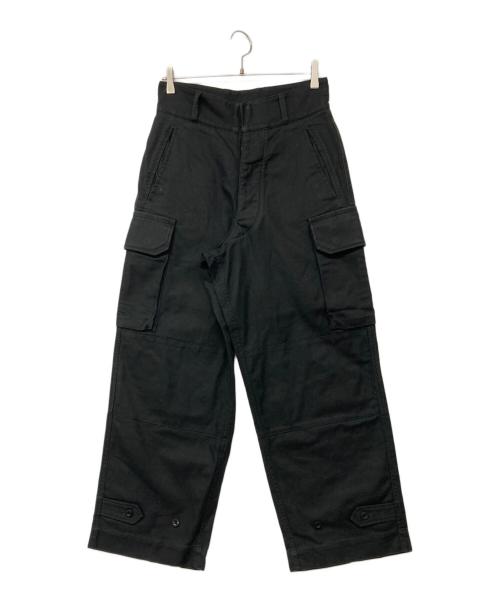 BLURHMS（ブラームス）BLURHMS (ブラームス) Cotton Serge 47 Pants ブラック サイズ:1の古着・服飾アイテム