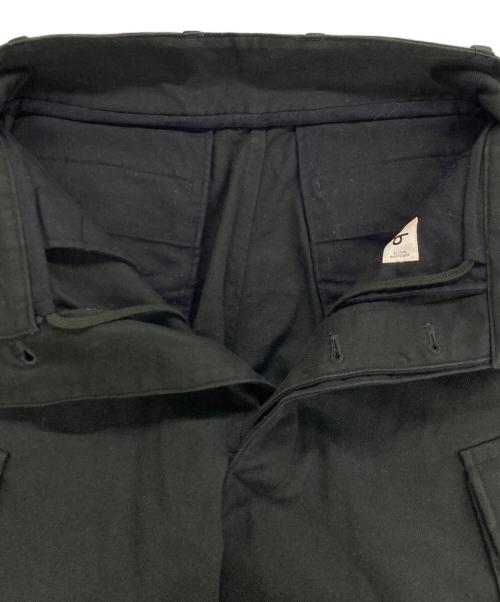 BLURHMS（ブラームス）BLURHMS (ブラームス) Cotton Serge 47 Pants ブラック サイズ:1の古着・服飾アイテム
