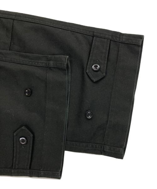 BLURHMS（ブラームス）BLURHMS (ブラームス) Cotton Serge 47 Pants ブラック サイズ:1の古着・服飾アイテム