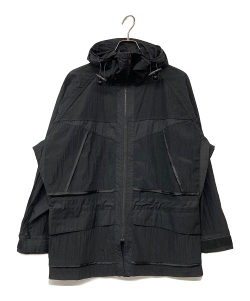 cottweiler（コットワイラー）cottweiler (コットワイラー) ナイロンジャケット ブラック サイズ:Sの古着・服飾アイテム