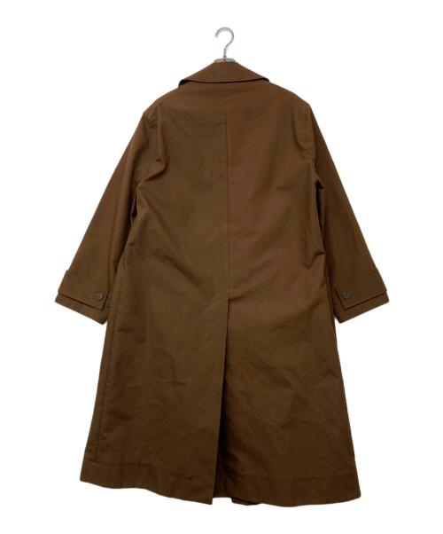 STUDIO NICHOLSON（スタジオ ニコルソン）STUDIO NICHOLSON (スタジオ ニコルソン) ステンカラーコート ブラウン サイズ:Sの古着・服飾アイテム