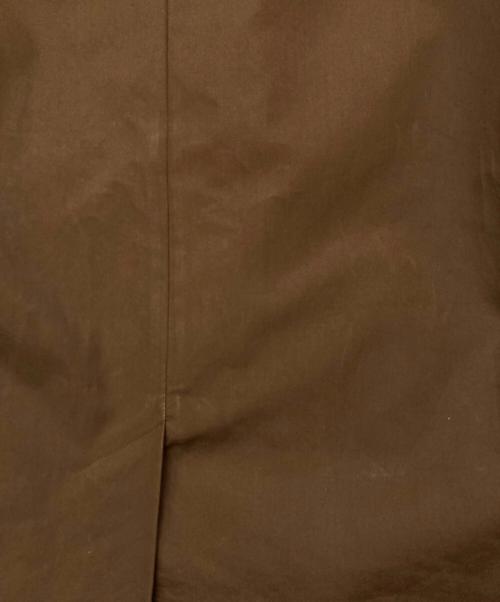 STUDIO NICHOLSON（スタジオ ニコルソン）STUDIO NICHOLSON (スタジオ ニコルソン) ステンカラーコート ブラウン サイズ:Sの古着・服飾アイテム