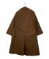STUDIO NICHOLSON (スタジオ ニコルソン) ステンカラーコート ブラウン サイズ:S：20000円