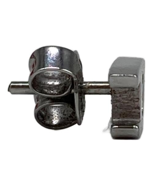 DIESEL（ディーゼル）DIESEL (ディーゼル) Dロゴピアス シルバーの古着・服飾アイテム